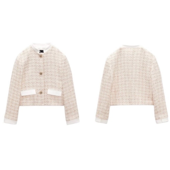 Zara Tweed Jacket - Picture 4 of 10